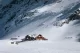 Balea Lake Cabin in winter